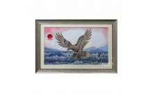 กรอบรูปครอสติช กรอบรูปผ้าปักตกแต่งบ้าน